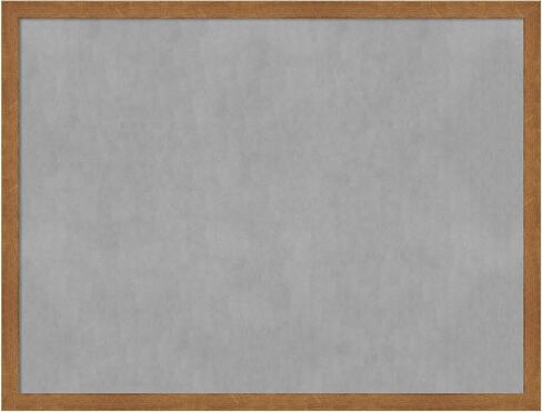 Amanti Art Framed Magnetic Board (26 x 22) Woodgrain Stripe Blonde Magnet Board, Medium Magnetic Bulletin Board for Office Decor, Mudroom, Kitchen or Organization Drop Zone from WI, USA in Saudi Arabia