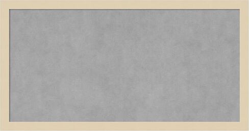 Amanti Art Framed Magnetic Board (22 x 22) Woodgrain Stripe Blonde Magnet Board, Medium Magnetic Bulletin Board for Office Decor, Mudroom, Kitchen or Organization Drop Zone from WI, USA in Saudi Arabia