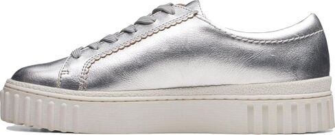 Clarks Women's Mayhill Walk Sneakers, Black Leather, 9.5 M US in Saudi Arabia