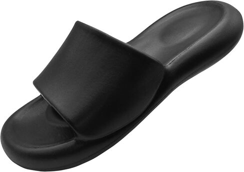 Sandals for Women Summer Cloud Pillow Slippers Non-Slip Cushioned Thick Sole Slides for House Shower Bathroom Bedroom Pool Beach in Saudi Arabia