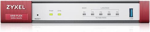 Zyxel ZyWALL USG Flex 100AX Bundle - Cyber Security Firewall, Protect Networks from Malware | WiFi 6 | 1-Year UTM Security Pack | Business Recommended up to 40 Users | Nebula Cloud [USGFLEX100AXBUN] in Saudi Arabia