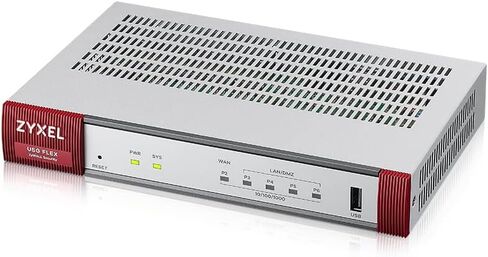 Zyxel ZyWALL USG Flex 100AX Bundle - Cyber Security Firewall, Protect Networks from Malware | WiFi 6 | 1-Year UTM Security Pack | Business Recommended up to 40 Users | Nebula Cloud [USGFLEX100AXBUN] in Saudi Arabia