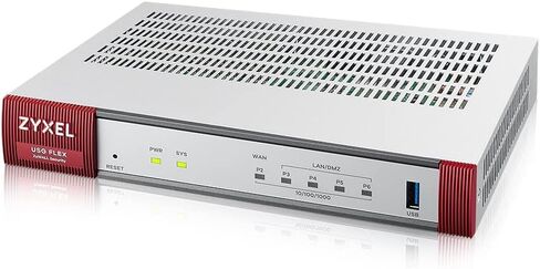Zyxel ZyWALL USG Flex 100AX Bundle - Cyber Security Firewall, Protect Networks from Malware | WiFi 6 | 1-Year UTM Security Pack | Business Recommended up to 40 Users | Nebula Cloud [USGFLEX100AXBUN] in Saudi Arabia