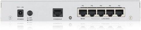 Zyxel ZyWALL USG Flex 100AX Bundle - Cyber Security Firewall, Protect Networks from Malware | WiFi 6 | 1-Year UTM Security Pack | Business Recommended up to 40 Users | Nebula Cloud [USGFLEX100AXBUN] in Saudi Arabia