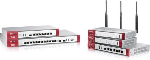 Zyxel ZyWALL USG Flex 100AX Bundle - Cyber Security Firewall, Protect Networks from Malware | WiFi 6 | 1-Year UTM Security Pack | Business Recommended up to 40 Users | Nebula Cloud [USGFLEX100AXBUN] in Saudi Arabia
