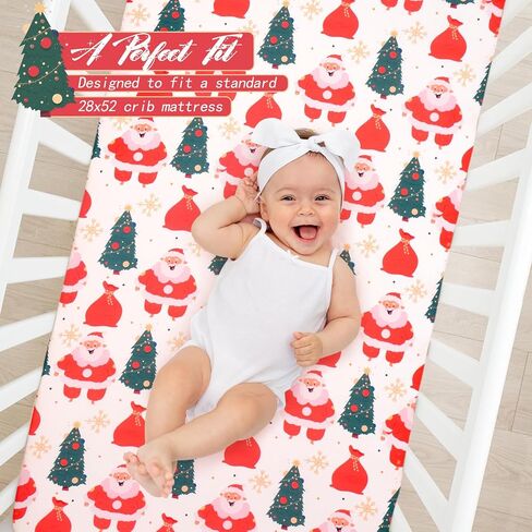 Dinosaur Crib Sheet for Boys Fitted Crib Sheet for Standard Crib and Toddler Mattress Soft Microfiber Toddler Bed Sheets 52x28in in Saudi Arabia