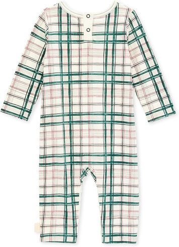 Burt's Bees Baby baby-boys Romper Jumpsuit, 100% Organic Cotton One-piece Short Sleeve Shortall, Long Sleeve Coverall in Saudi Arabia