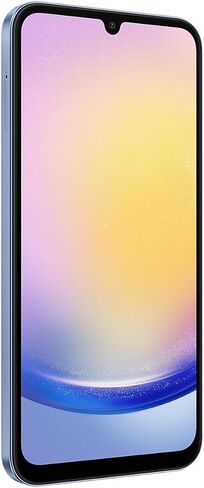 سامسونج جالاكسي A25 5G (SM-A256E/DS)، 128 جيجابايت، 6 جيجابايت رام، ثنائي الشريحة، GSM مفتوح من المصنع، الإصدار العالمي (حزمة الحافظة) - (أزرق أسود) in Kuwait