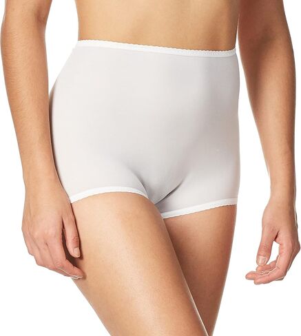 Bali Women's 3 Pack Skimp Skamp Brief Panty, Nude/Rose, 7 in Saudi Arabia