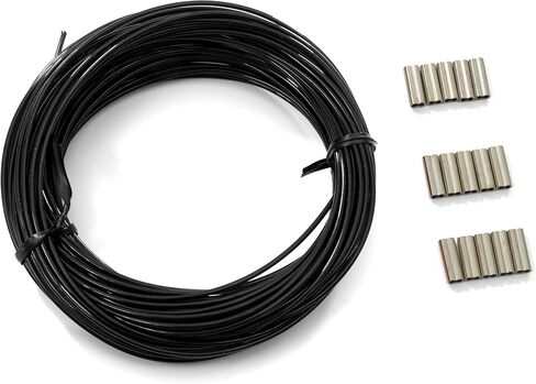Cressi Rigging Kit- Customizable Multifilament and Crimps for Spearguns- Multifilament and Crimp Set- Designed in Italy in Saudi Arabia