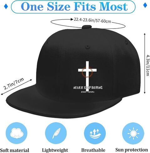 Snapback Hats for Men Flat Bill Brim Hats for Men Skeleton Skull Finger Fitted Hats for Men Black Baseball Hat Hip Hop ﻿ in Kuwait