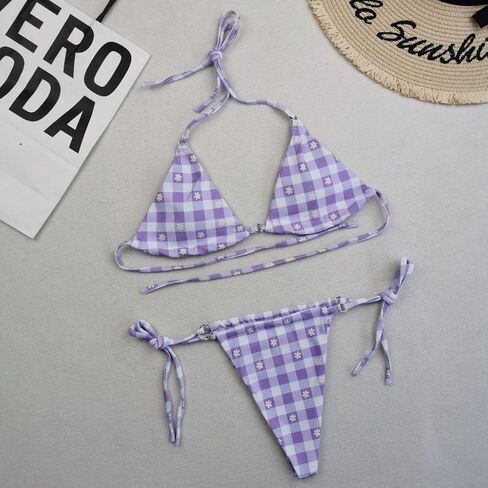 MOXILYN Sexy Floral Print Bikini Sets High Cut String Cute Swimwear 2 Piece Underwire Bathing Suit in Saudi Arabia