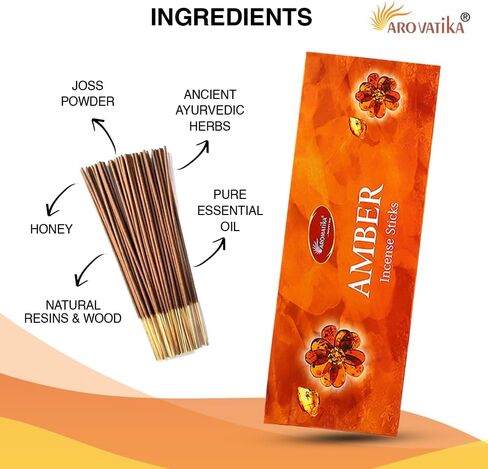 Coconut Hexa Incense Sticks | 120 Sticks in 6 Hexa Packs | Made from Natural Masala | Best Home Fragrance & Air Purifier | for Prayer, Aromatherapy and Relaxation in Saudi Arabia