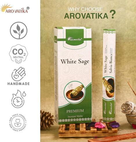 Coconut Hexa Incense Sticks | 120 Sticks in 6 Hexa Packs | Made from Natural Masala | Best Home Fragrance & Air Purifier | for Prayer, Aromatherapy and Relaxation in Saudi Arabia