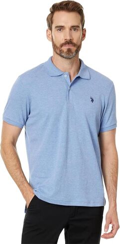 U.S. Polo Assn. Men's Slim Fit Interlock Polo in Saudi Arabia