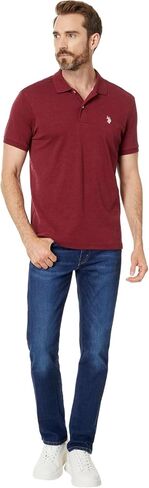 U.S. Polo Assn. Men's Slim Fit Interlock Polo in Saudi Arabia