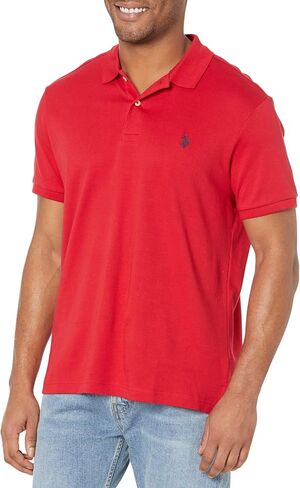 U.S. Polo Assn. Men's Slim Fit Interlock Polo in Saudi Arabia
