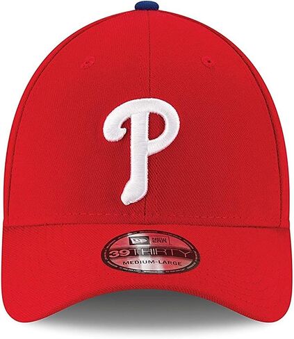 قبعة New Era MLB Team Classic 39THIRTY قابلة للتمدد وملائمة (as1، Alpha، m، l، Philadelphia Phillies) in Saudi Arabia