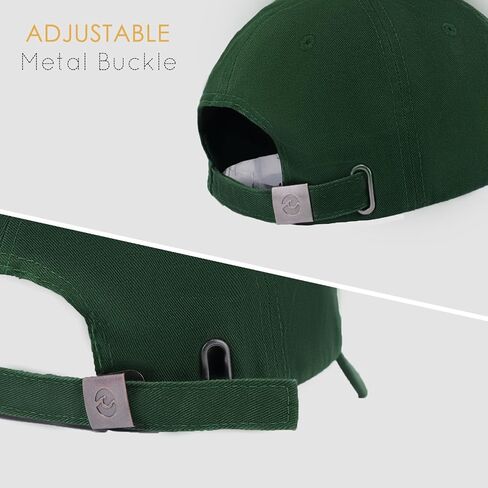 2 Pack Unisex Classic Cotton Baseball Caps Adjustable Soft Low Profile Trucker Dad Golf Tennis Hats for Women Men in Saudi Arabia