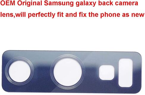 2 Pcs Back Rear Camera Lens Glass Replacement for Samsung Galaxy S20 + Plus 6.7 inches with pre-Installed Adhesive and Reparing Toolkit in Kuwait