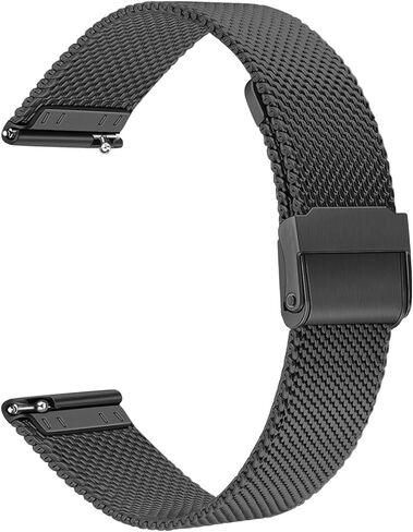 TRUMiRR Women Band for Venu 3S (41mm) Smart Watch, Mesh Stainless Steel Watchband Soft Gold Strap for Garmin Venu 3S / Venu 2S / Vivomove 3S / Forerunner 265S in Kuwait
