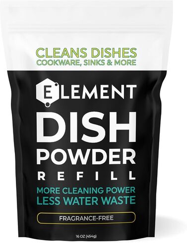 ELEMENT | Dish Powder | 14 OZ | Fragrance-Free in Saudi Arabia