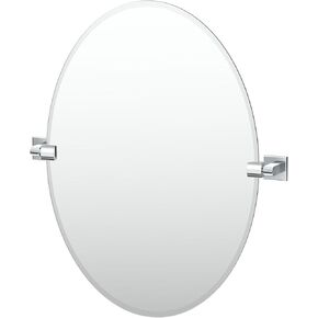 Gatco 5619 Mode Frameless Oval Mirror, Chrome