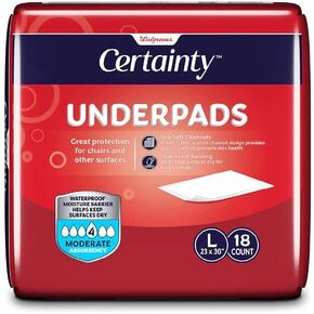 Walgreens Certainty Underpads Large 18 ea (2)