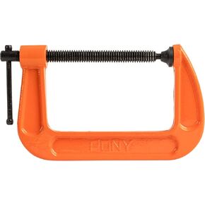 Pony Jorgensen 2650 5-Inch C-Clamp, Orange