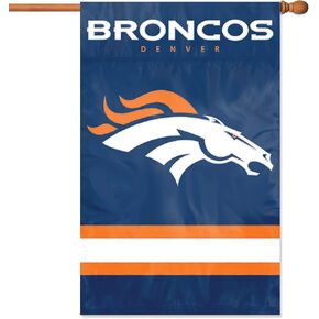 Party Animal Denver Broncos Banner NFL Flag