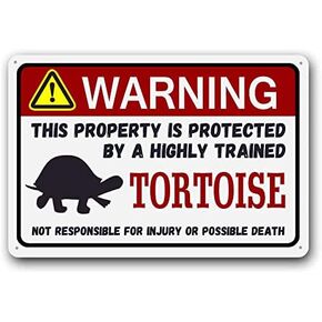 Eveokoki Hamster Sign,Funny Metal Signs Warning Sign Pet Gift, Exotic pet, Small Pet Tin Sign 8 X 12 Inches