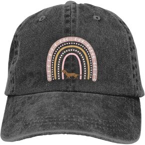 You Can't Scare Me I'm A Dachshund Mom Baseball Cap Golf Dad Hat Adjustable Original Classic Low Profile Cotton Hat Men Women