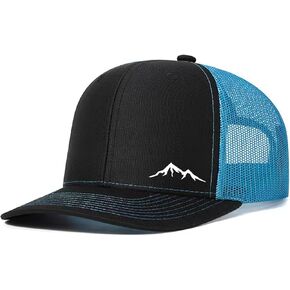 Mountains Trucker Hat Snapback for Men Adjustable Mesh Outdoor Baseball Cap
