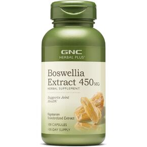 GNC Herbal Plus Boswellia Extract 450mg | Supports Joint Health | 100 Count