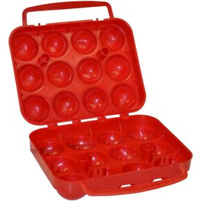 Coleman Company 12 Count Egg Container, Red