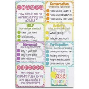 Champs Posters for Classroom Poster Poster for Room Aesthetic Posters & Prints on Canvas Wall Art Poster for Room 16x24inch(40x60cm)