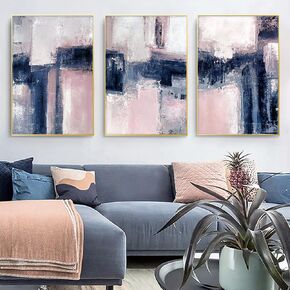 Black White Abstract Art Black and Neutral Wall Art Grey Black Abstract Canvas Paintings Living Room Black White Grey Pictures Modern Abstract Art Black White Abstract Canvas Print 16x24inx3 No Frame