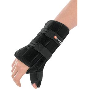 Apollo Wrist Brace with Thumb Spica by Breg, 8" or 10" Length (Right Wrist, 8" Length)