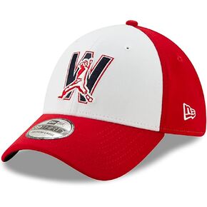 New Era Washington Nationals Alt4 Logo Team Classic 39THIRTY Red Stretch Fit Hat M-L