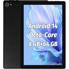 Tablet 10.1 Inch 2 GB RAM 32GB ROM 6000mAh Battery Quad Core HD Touchscreen Tablets (Gray)