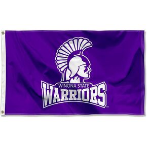 College Flags & Banners Co. Winona State Warriors Flag