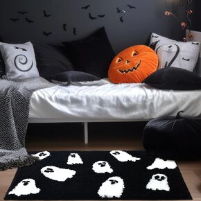 سجادة حمام شبح الهالوين، سجادة حمام لطيفة مخيفة للهالوين، سجادة حمام غير قابلة للانزلاق للهالوين، سجادة حمام ناعمة قابلة للغسل، هدية قوطية، سجادة الهالوين اللطيفة للحمام، غرفة النوم، ديكور المنزل in Kuwait