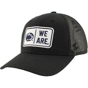 ZHATS Standard NCAA Officially Licensed Snapback Hat Big Rig Patch Black Defer, One Size