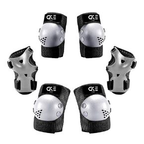 CKE Kids/Youth Knee Pads for Toddler Elbow and Knee Pads Toddler Protective Gear Set Kids Knee Pads and Elbow Pads for Toddler Girls Boys with Wrist Guards for Skating Cycling Bike Rollerblading(M)