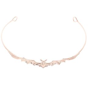 Mobestech Makeup Headband Bat, Halloween Headband Tiara Costume Accessory Party Bride Fascinator Halloween Party Headdress Fashion Headbands