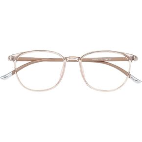 GUDVUE Blue Light Glasses, Ultra Lightweight Oval Eyeglasses, Computer Reading/Gaming/TV/Phones Glasses for women/men, Anti Glare/UV400/Eye Strain, Oval/Pupple