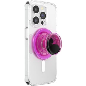 PopSockets Phone Grip Compatible with MagSafe, Phone Holder, Wireless Charging Compatible - Tidepool Lava Lamp Absinthe