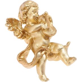 Yardwe Resin Wall Hanging Angel Retro Statue Decoration Garden Statue Figurine Angeles Decorativos para Casa Desktop Cherubs Out Door Decor Statue Craft Decor Ornament Modeling Baby