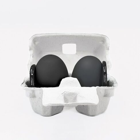 Portable Egg Keyring Style Anti-Slip Silicone Laptop & Pad Stand 2set(4pcs) - Ergonomic Viewing, Typing, Drawing, Cooling Foot/White Yellow in Kuwait