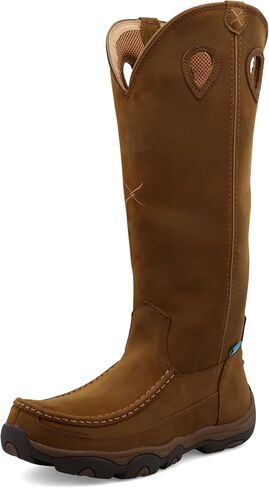 Twisted X Men's 17" Viperguard Snake Boots - Slip-Resistant and Waterproof Knee-High Hunting Boots in Saudi Arabia